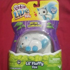 Little live pets  lil fluffy fox-NEW IN BOX